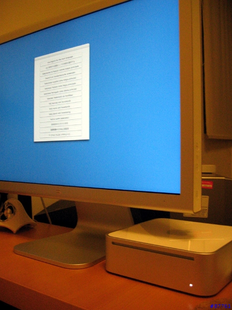 [勸敗]冒著風雨Mac Mini台灣版到手(拆箱記)