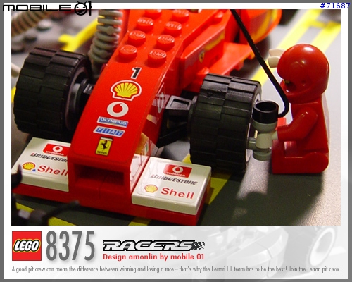 [勸敗+收藏] 樂高LEGO Ferrari F1 pit set (8375)