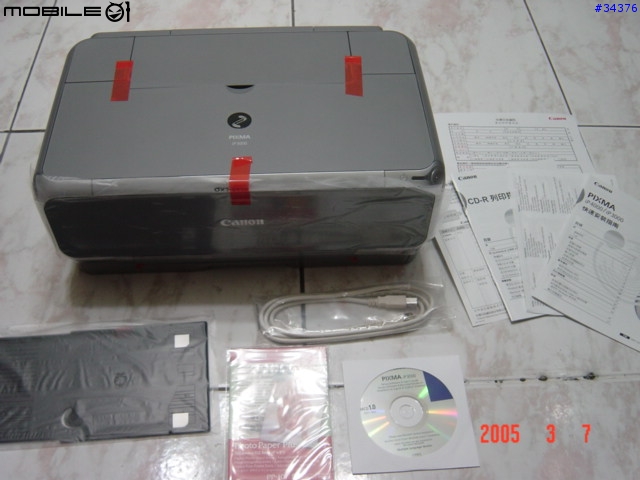 [新購入]Canon iP-3000可列印光碟片印表機(有圖）