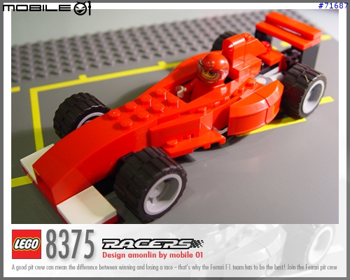 [勸敗+收藏] 樂高LEGO Ferrari F1 pit set (8375)