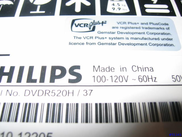 [分享]  PHILIPS HDD+DVD+RW 錄放影機 DVD-R520H