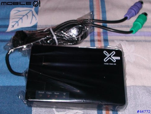 終於有無線鍵鼠組..X-Style..^.^..