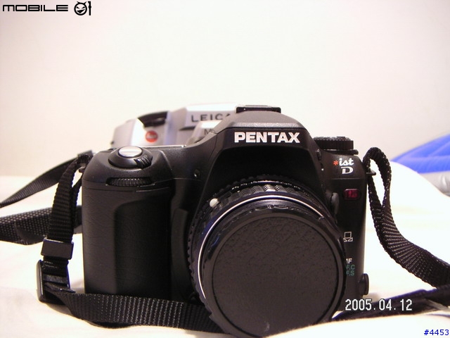 [分享不勸敗]最小的全金屬機身DSLR: Pentax *IstD
