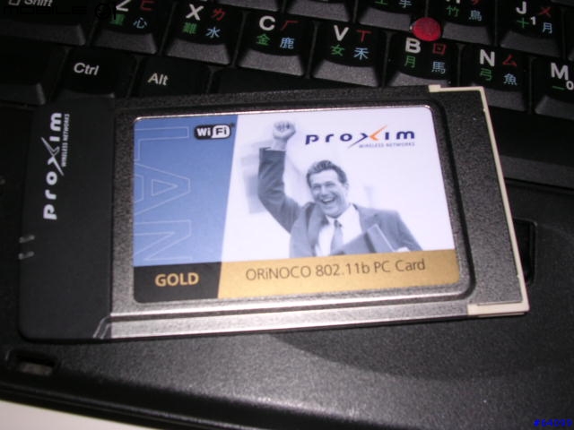[胖丁 求助]對PROXIN(IEE 802.11b PC-Card/Model 8420-WD)~WIFI卡疑惑~01會員勞請協助!!!