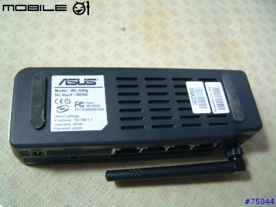[分享]購買ASUS W5A 贈送的無線基地台 WL-530G