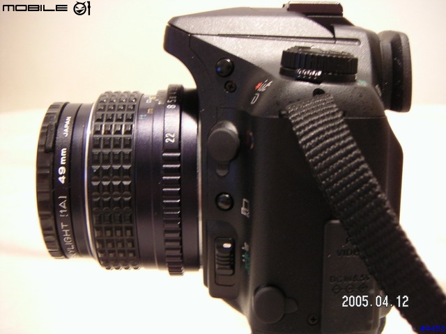 [分享不勸敗]最小的全金屬機身DSLR: Pentax *IstD