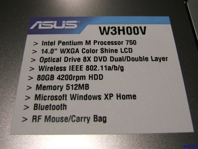 [分享] ASUS W3V