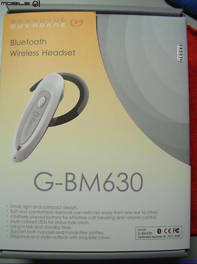 GRANDVUE G-BM630 藍芽耳機