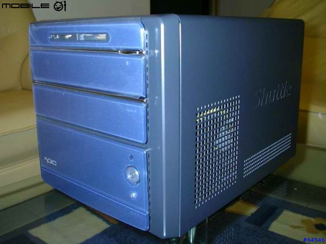 [分享]我的shuttle xpc SN25P組裝分解加顯卡磨輪改裝