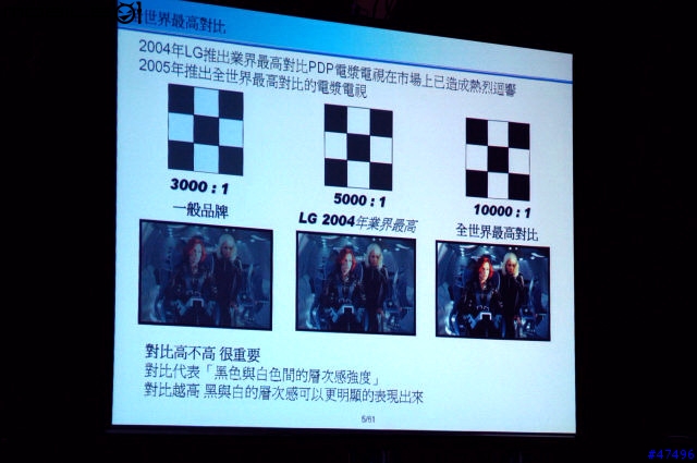 2005.05.11 LG新款42吋電漿電視發表會實況