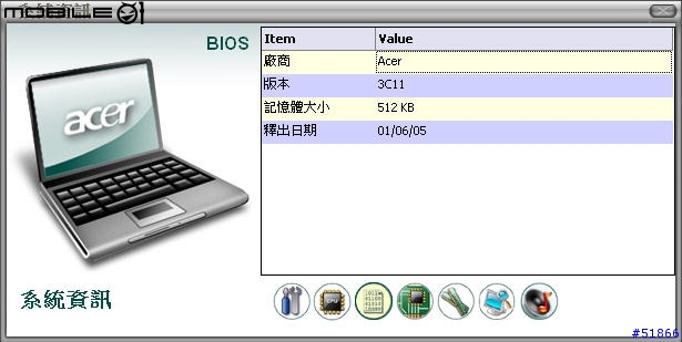 Acer 1692釋出新版本BIOS~