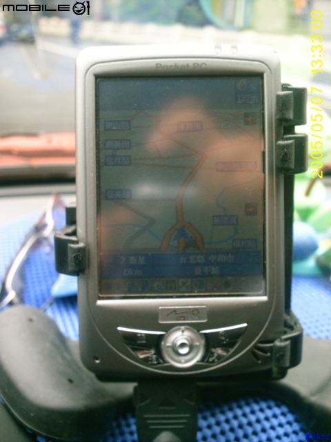 RAM MOUNT 萬用版與168RS搭配情形