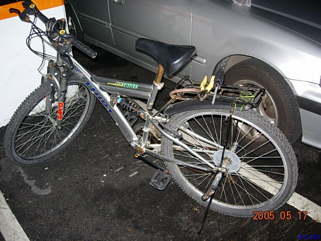[教學]把腳踏車放進轎車裡面的方法