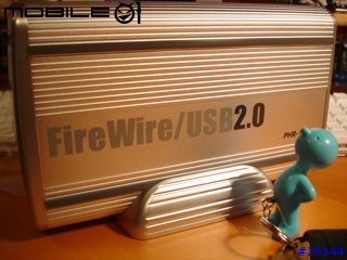 [阿西摩勸敗分享] Macally 3.5" USB 2.0/Firewire 400 硬碟外接盒 (Mac Mini硬碟升級最佳選擇!)