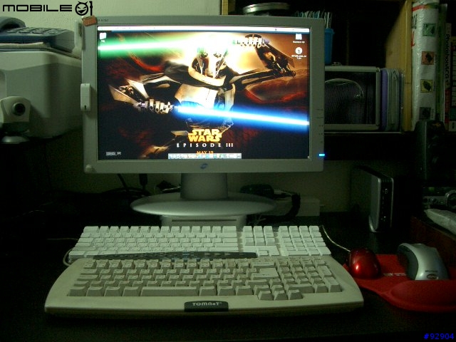 買不起apple20吋~用奇美19吋也不錯啦