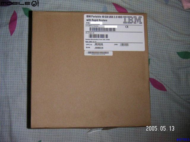 (分享)IBM原廠外接硬碟盒+原廠硬碟DK23EA-40(分享)
