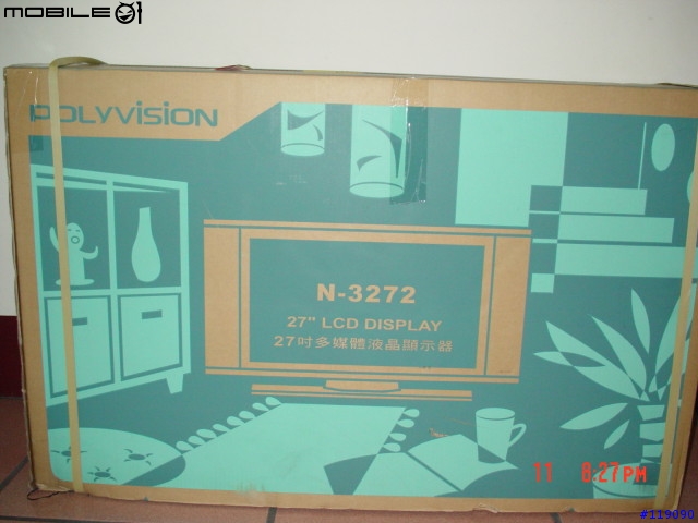 POLYVISION N-3272奇美液晶電視開箱報告