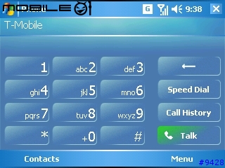 新的windows mobile 2005截圖