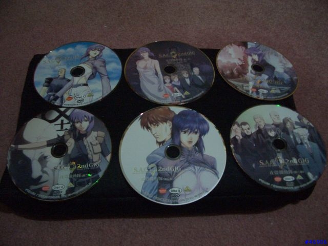 攻殼機動隊 S.A.C. 2nd GIG 的 DVD 套裝