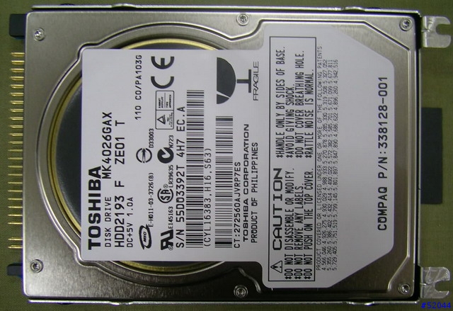 HP NX6125 平價化,中高效能測試與外觀圖形說明