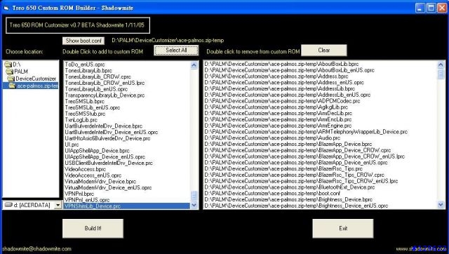 [分享] Treo650 自訂韌體升級