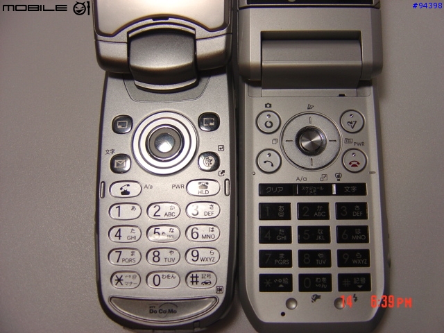 日系手機V602SH VS P506Ic手機大對決-外型篇(多圖喔)