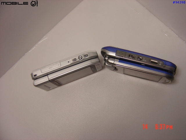 日系手機V602SH VS P506Ic手機大對決-外型篇(多圖喔)