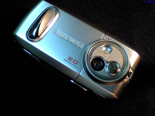 三星 200萬 ccd鏡頭 m309 半自動滑蓋