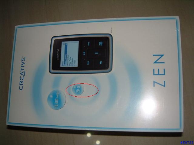 Creative  ZEN  20G