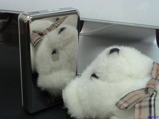 [分享] (加上圖了!!) 終於加入蘋果家族!! 新iMac G5 20吋＋新iPod 60G＋Altec Lansing MX-5021(white)