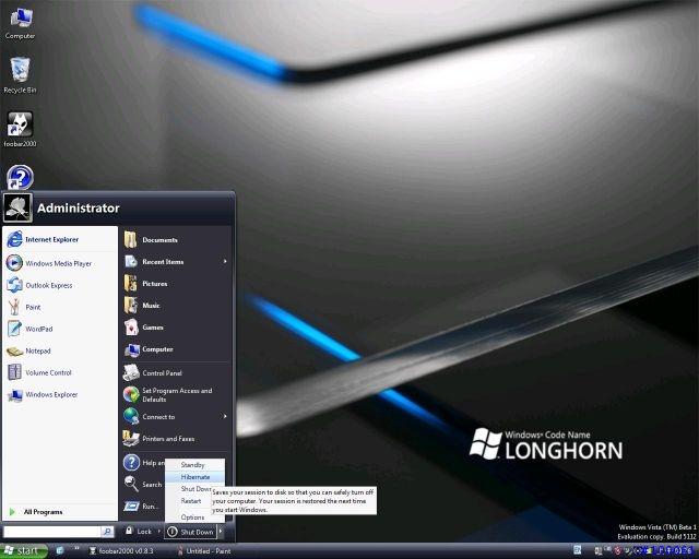 Microsoft Windows Vista Beta1