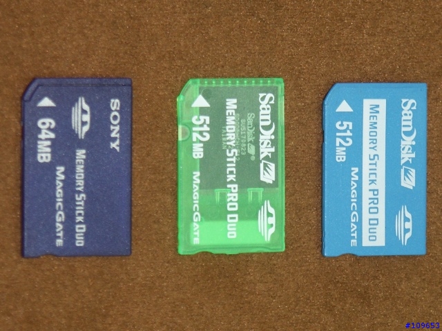[勸敗]SanDisk 果凍色 512MB Memory Stick PRO Duo