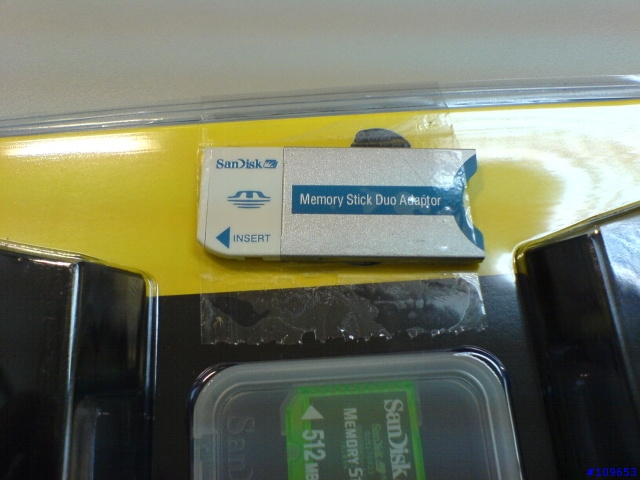 [勸敗]SanDisk 果凍色 512MB Memory Stick PRO Duo