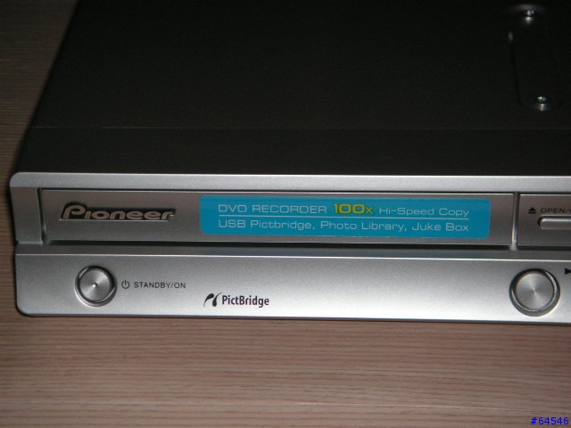 [分享]pioneer DVR-530H-s 80G硬碟式DVD錄放影機簡單使用心得