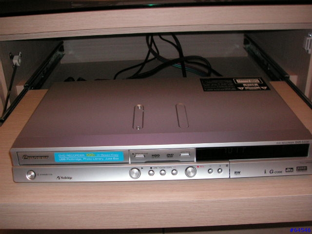 [分享]pioneer DVR-530H-s 80G硬碟式DVD錄放影機簡單使用心得