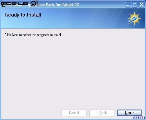[白老鼠測試」Experience pack for tabletpc英文版在中文環境安裝