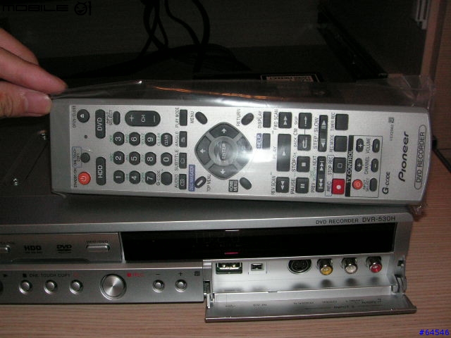 [分享]pioneer DVR-530H-s 80G硬碟式DVD錄放影機簡單使用心得