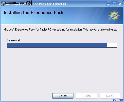 [白老鼠測試」Experience pack for tabletpc英文版在中文環境安裝