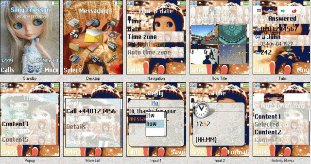 [分享K750i] New Blythe theme for K750 & W800