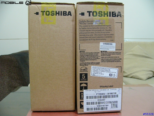 TOSHIBA M4 來囉 ^_^