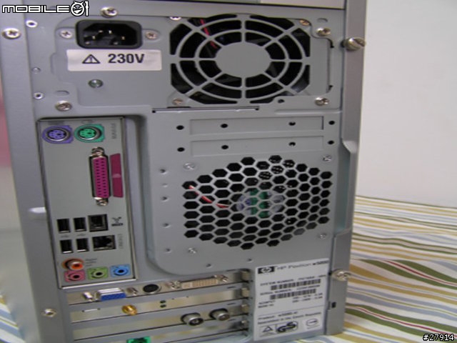 [分享]HP桌上型主機 w5080!