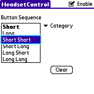 Treo650利用耳機接聽鍵控制 mp3 player