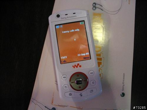 [轉貼] W850 索愛最新音樂手機