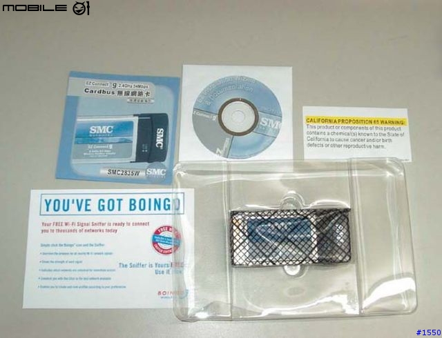 [入手] SMC SMCWBR14-G 無線 IP 分享器 & SMC2835W 無線網卡 (Card Bus)