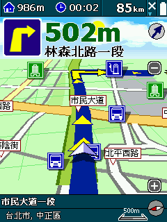 [Dopod 818 教學] 使用藍芽 GPS 和 PaPaGO! 導航