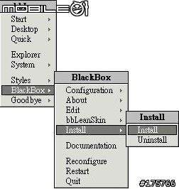 [分享] Blackbox – 極簡風格系統界面