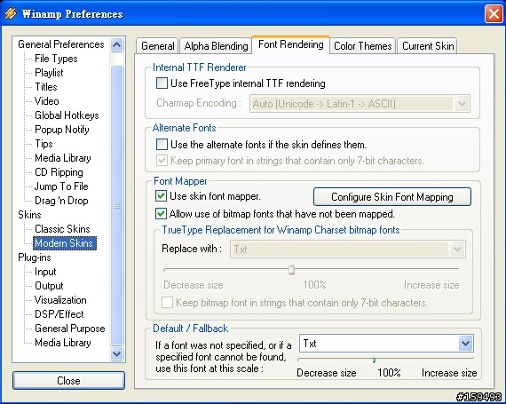 [教學] 讓您的 WINAMP 主視窗顯示中文&日文