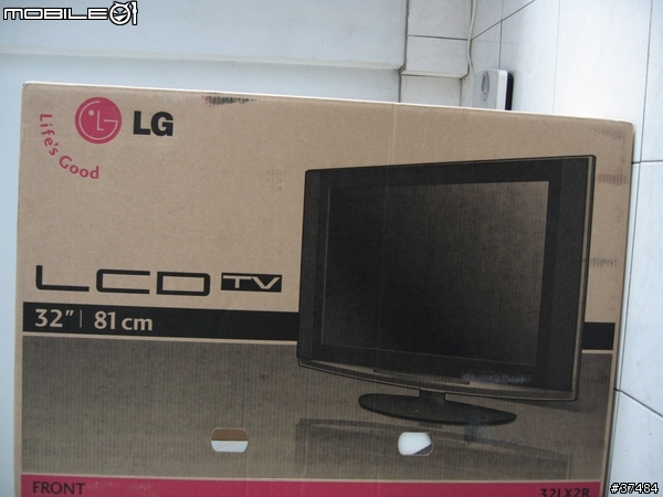 [分享]LG 32LX2R 32吋液晶電視初登場