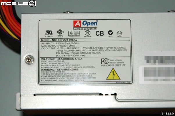 去郵局踢到一包東西...Aopen小機殼