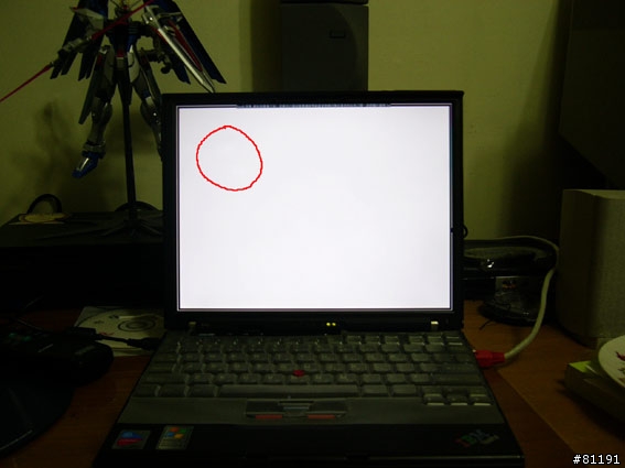 [抱怨文]Thinkpad的面板是瑕疵品嗎?(有圖有真相)